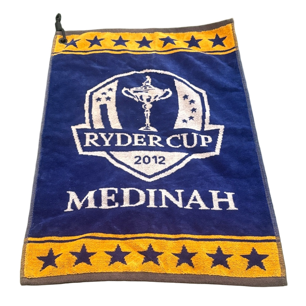 Ryder Cup 2012 Towel Medinah Blue Gold Stars